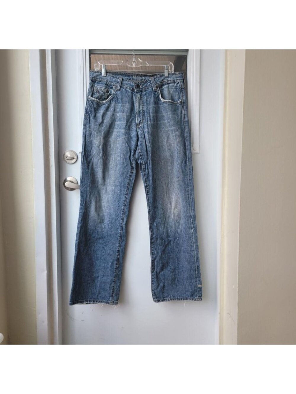 Mavi Baggy Oversized High Waisted Classic Indigo Blue Jeans (32/33)